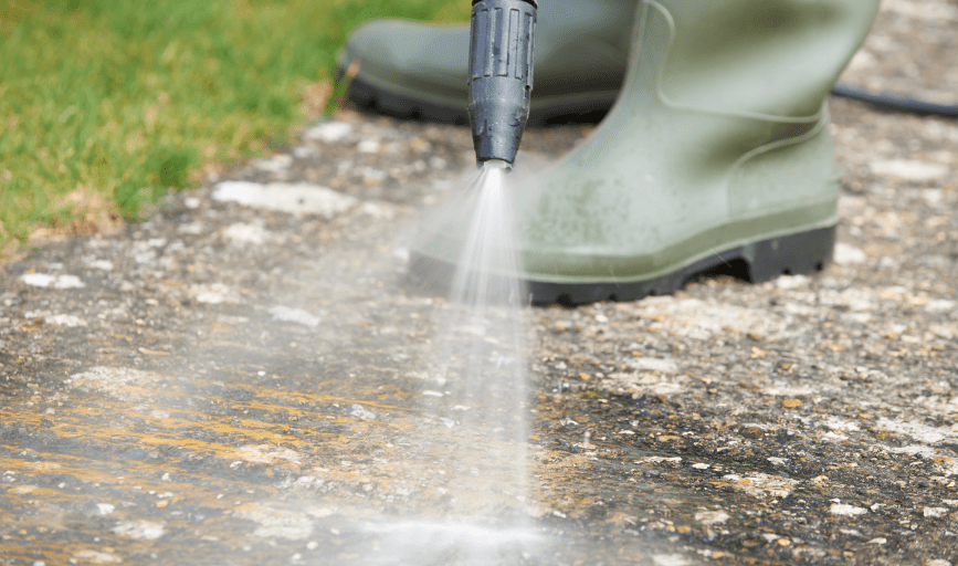 CONCRETE CLEANING